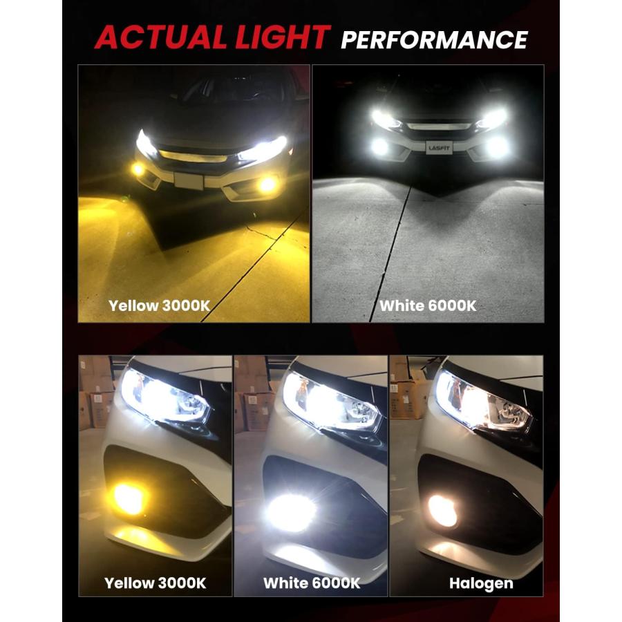 【並行輸入品】LASFIT 5202/9009 Switchback LED Light Bulb  5202 LED Fog light Superの画像