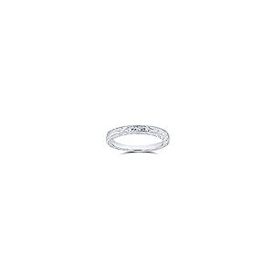 【並行輸入品】アンティーク彫刻の結婚指輪14?Kホワイトゴールド Kobelli Antique Style Engravings Weddinの画像