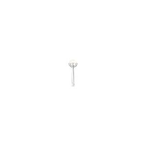 【並行輸入品】8mm 淡水養殖パール ソリティアクラウンリング レディース リングサイズ3~13 Angara Freshwater Cultuの画像