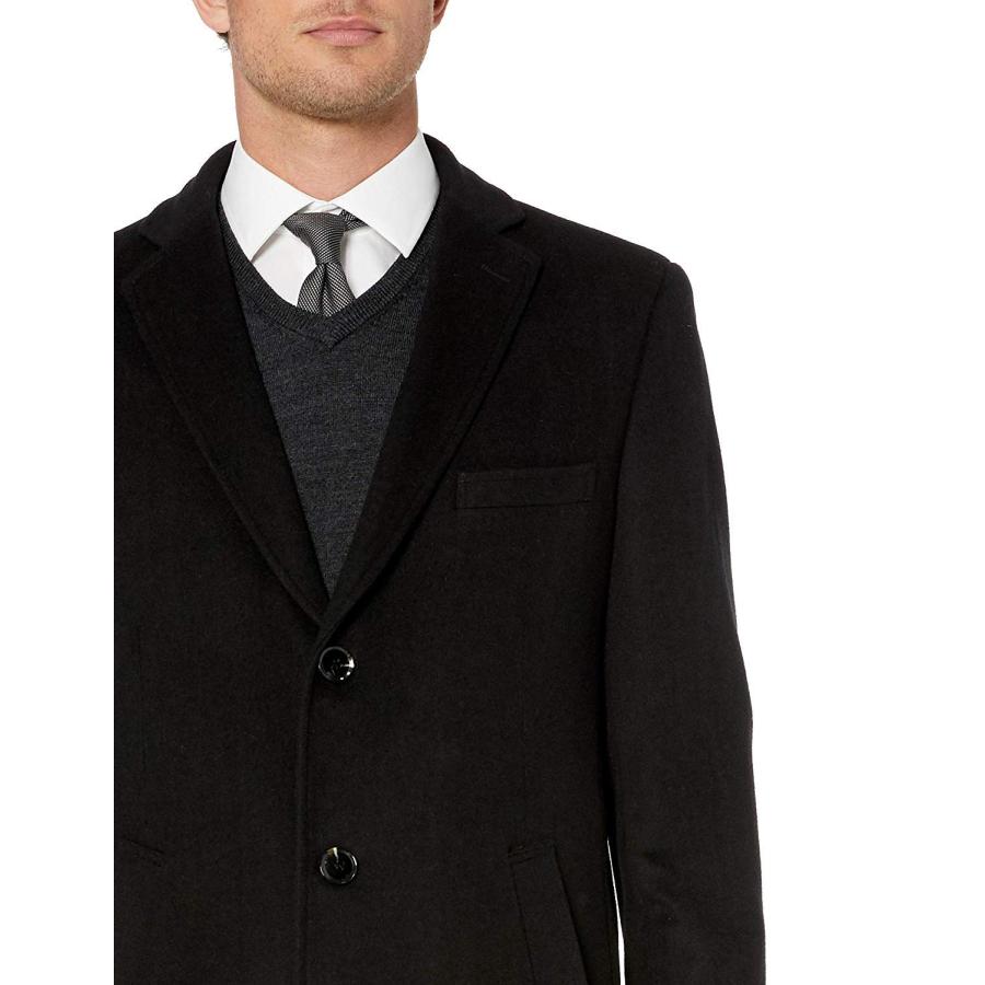 OUTERWEAR メンズ カラー: ブラック Adam Baker Men's 54805 Overcoat Sing 【フランス軍】 並行輸入品
