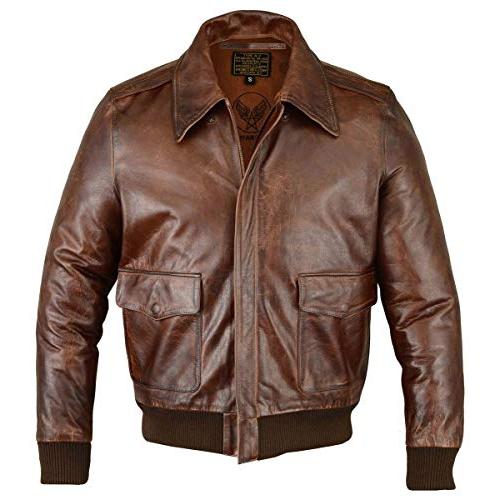【並行輸入品】Fivestar.Leather OUTERWEAR メンズ US サイズ: M カラー: ブラウン FIVESTAR LEATHの画像