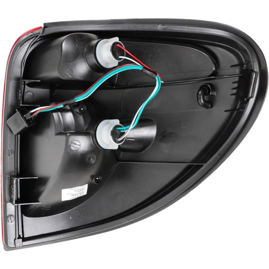 【並行輸入品】1A Auto Taillights Taillamps Rear Brake Lights Pair Set for 04-07 Chの画像