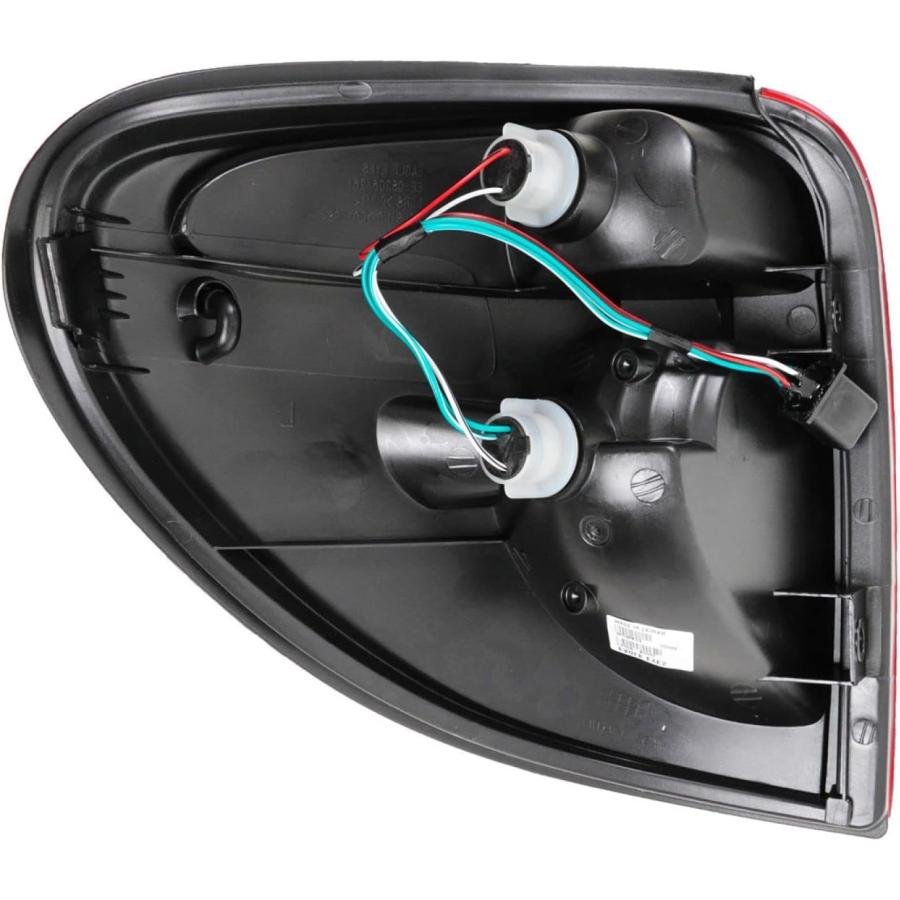 【並行輸入品】1A Auto Taillights Taillamps Rear Brake Lights Pair Set for 04-07 Chの画像