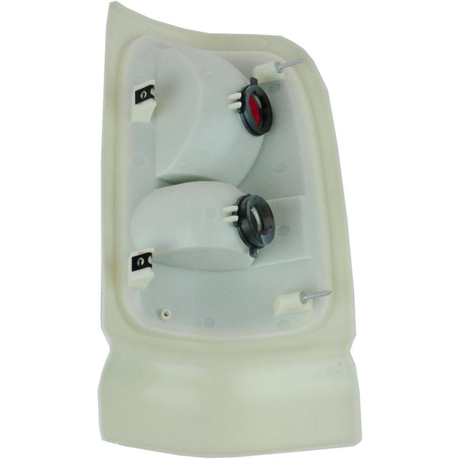 【並行輸入品】1A Auto Taillight White Bezel L Left Driver Side for 94-01 1500 Pickの画像
