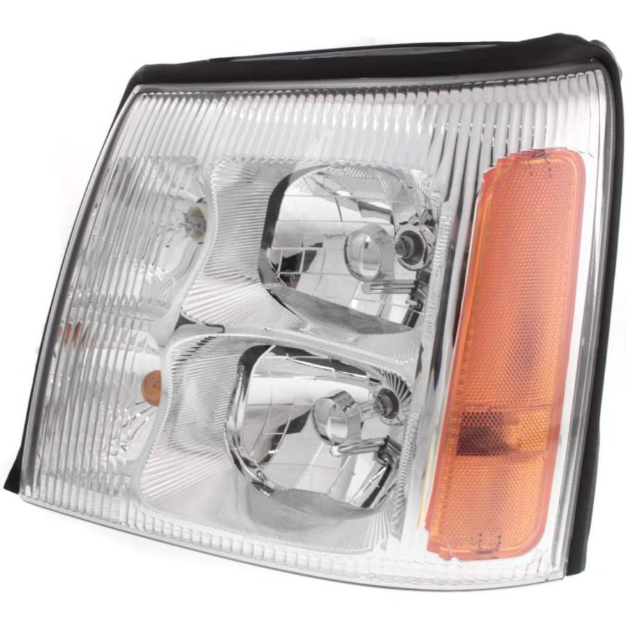 【並行輸入品】Cadi-llac Escalade ヘッドライトアセンブリ 2002ペア 運転席と助手席側 | CAPA認定 | GM2502232の画像