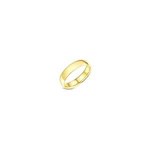 【並行輸入品】Iokaジュエリー   14 Kソリッドイエローゴールド5 mmプレーン快適フィットウェディングバンドの画像