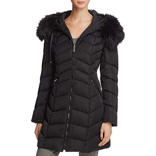 【並行輸入品】T Tahari OUTERWEAR レディース US サイズ: M カラー: ブラック T Tahari Women's Gweの画像