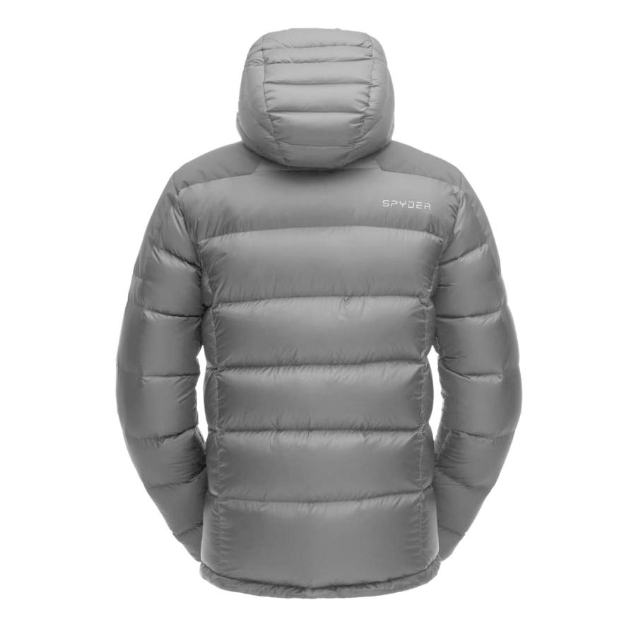 【並行輸入品】Spyder Men's Eiger Down Jacket, Black/Black/Turkish Sea, Smallの画像