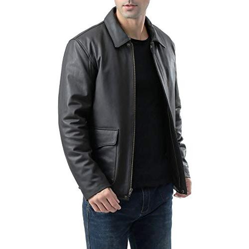 【並行輸入品】Landing Leathers Men Raider Indy Style Leather Legend Jacket Blaの画像