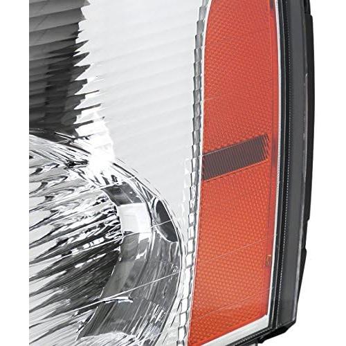 【並行輸入品】クロームハウジング クリアレンズ交換用ヘッドライト 05-09 Chevy Equinox用の画像