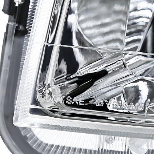 【並行輸入品】クロームハウジング クリアレンズ交換用ヘッドライト 05-09 Chevy Equinox用の画像