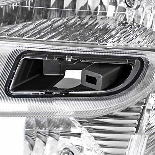 【並行輸入品】クロームハウジング クリアレンズ交換用ヘッドライト 05-09 Chevy Equinox用の画像