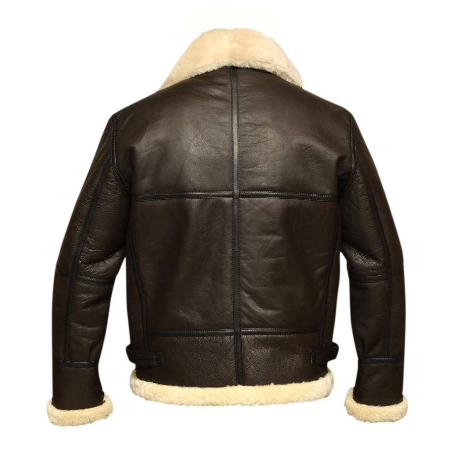 【並行輸入品】RSH Leathercraft OUTERWEAR メンズ US サイズ: L カラー: ブラウン GENUSKIN Men Bの画像