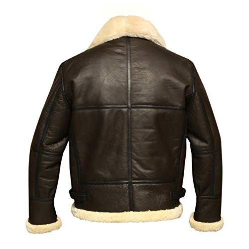 【並行輸入品】RSH Leathercraft OUTERWEAR メンズ US サイズ: L カラー: ブラウン GENUSKIN Men Bの画像