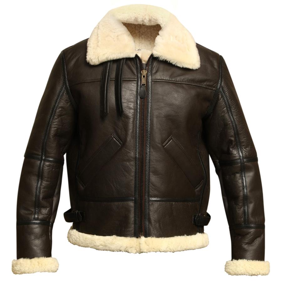 【並行輸入品】RSH Leathercraft OUTERWEAR メンズ US サイズ: L カラー: ブラウン GENUSKIN Men Bの画像