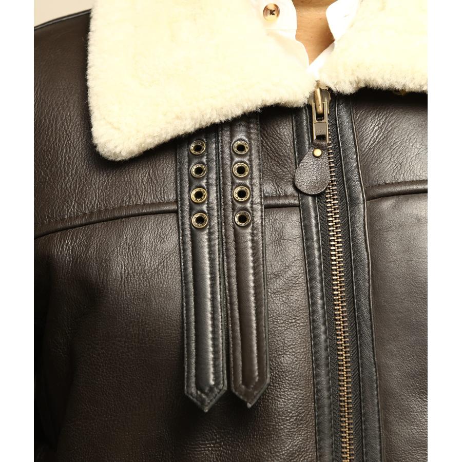 【並行輸入品】RSH Leathercraft OUTERWEAR メンズ US サイズ: L カラー: ブラウン GENUSKIN Men Bの画像