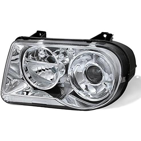 【並行輸入品】05-10 クライスラー 300C クロームクリアヘッドライト フロントランプ 助手席右側直接交換 新品の画像
