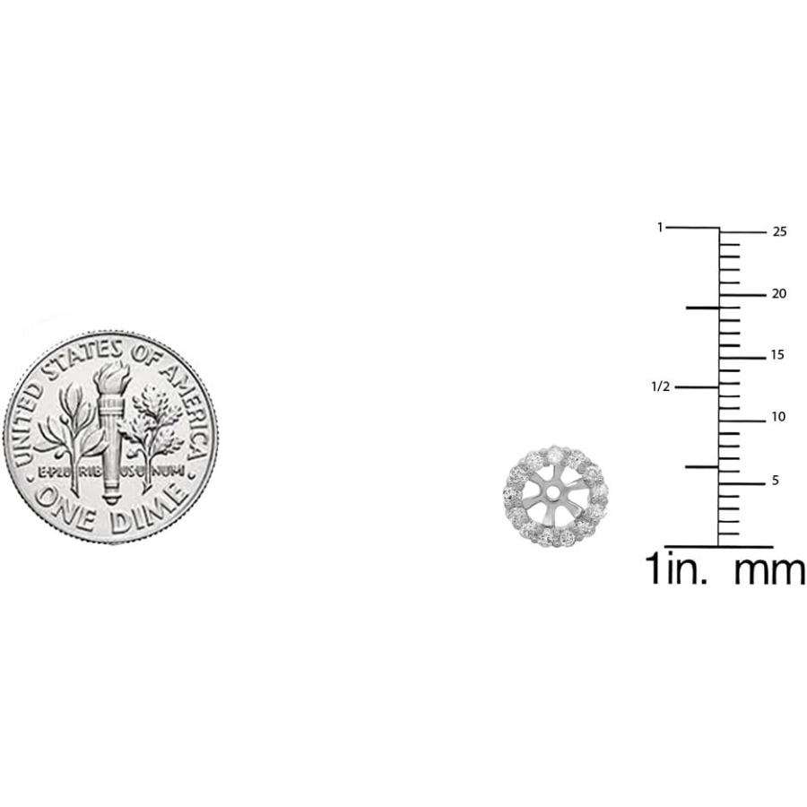 【並行輸入品】Dazzlingrock Collection (ダズリングロックコレクション) 0.50カラット (ctw) 14Kゴールド ラウンドの画像