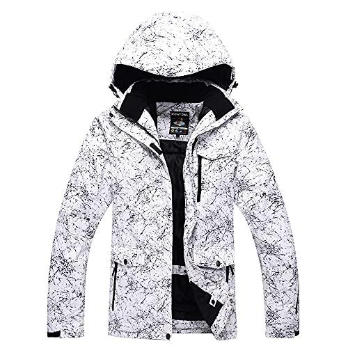 【並行輸入品】メンズ レディース スキージャケット 高防風 防水技術 スノージャケットとパンツ US サイズ: Large カラー: ブラックの画像
