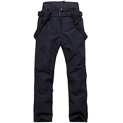 【並行輸入品】メンズ レディース スキージャケット 高防風 防水技術 スノージャケットとパンツ US サイズ: Large カラー: ブラックの画像