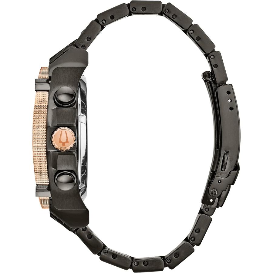 【並行輸入品】Bulova 精密主義者-98D149 ワンサイズ 黒いの画像