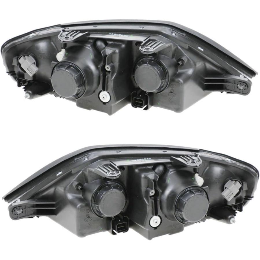 【並行輸入品】AM Autoparts Headlight Headlamp Driver Left \u0026 Passenger Right Pair S_2