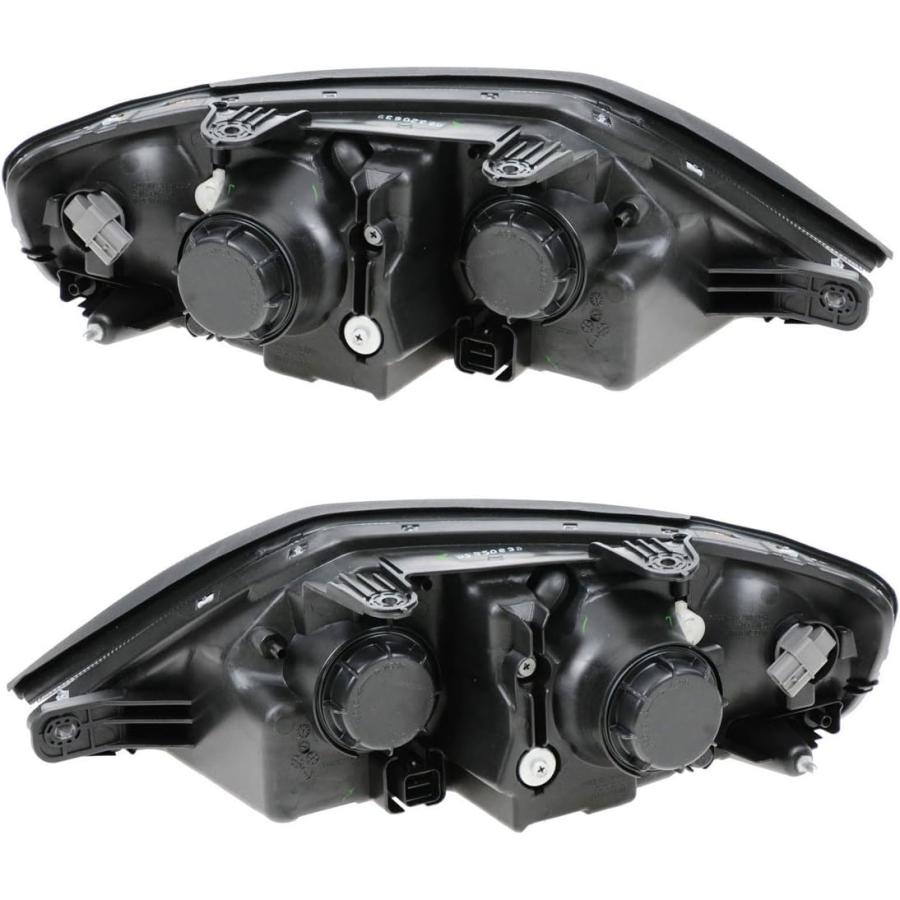【並行輸入品】AM Autoparts Headlight Headlamp Driver Left \u0026 Passenger Right Pair S_3