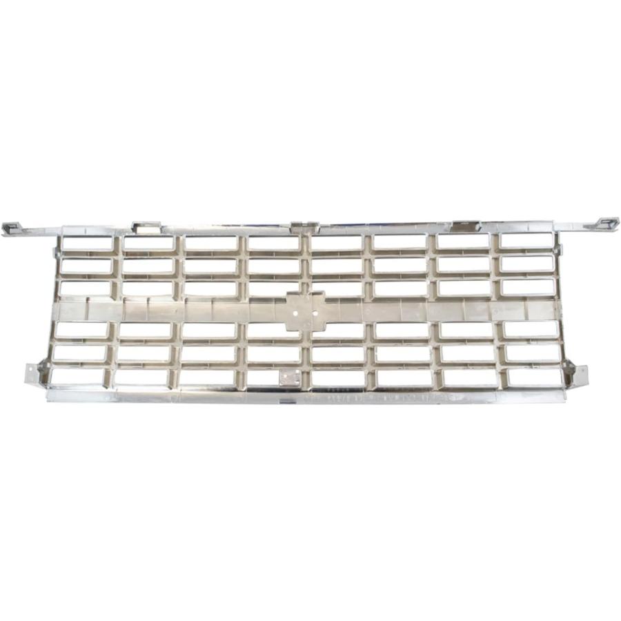 【並行輸入品】Grille Grill Chrome and Argent for 89-91 Blazer Suburban R/V w/Dualの画像