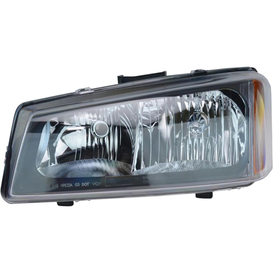 【並行輸入品】AM Autoparts Headlight Assembly Compatible With 2003-2007 Chevroletの画像