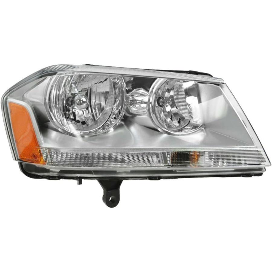 【並行輸入品】AM Autoparts Headlight Assembly Compatible With 2008-2014 Dodge Avenの画像
