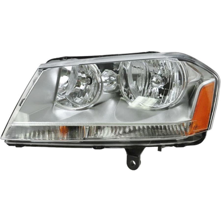【並行輸入品】AM Autoparts Headlight Assembly Compatible With 2008-2014 Dodge Avenの画像