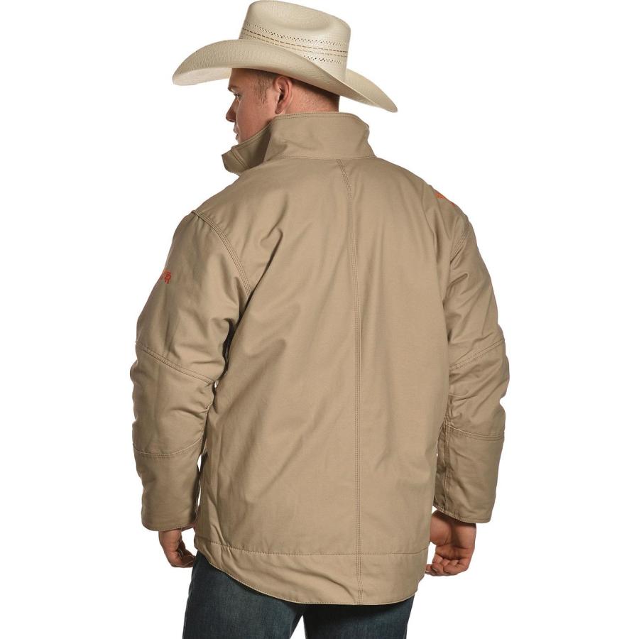 【並行輸入品】Ariat APPAREL メンズ US サイズ: 3L カラー: ブラウン ARIAT Mens FR Workhorse Jaの画像