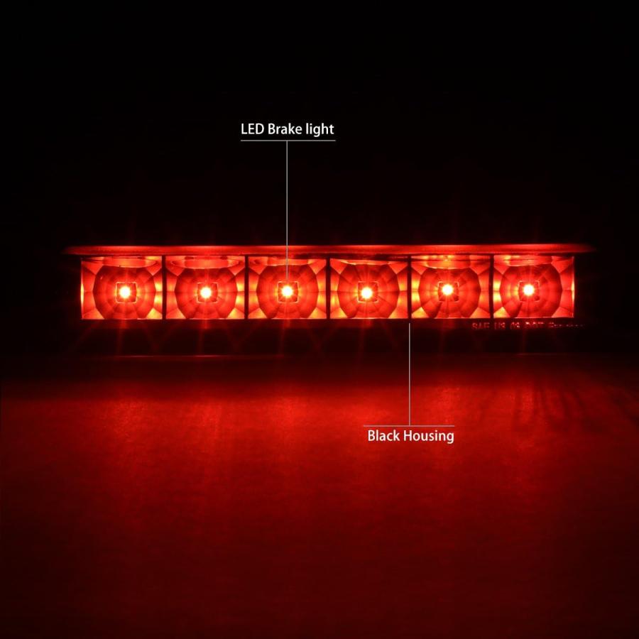 日本特売 DNA Motoring 3BL-CEXP13-LED-BK クリアレンズ LED サードテール ブレーキライト [03-17 Chevy Express用]　並行輸入品