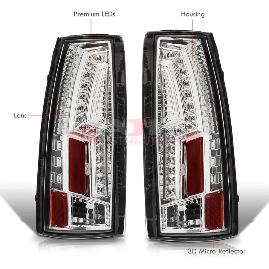 LED DRL Headlights Smoke Fit For 1994-1998 GMC C10 C/K C2500