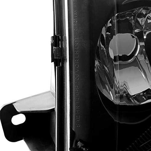 【並行輸入品】2004-2008フォードF150 F-150ピックアップトラック用ブラックスモークヘッドライト+ブラックテールブレーキライトランプ。の画像