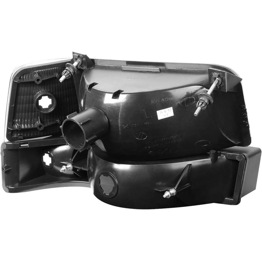 【並行輸入品】DNAモータリングHL-OH-F15092-6P-BK-CL1ヘッドライト（運転席側＆助手席側）　_3