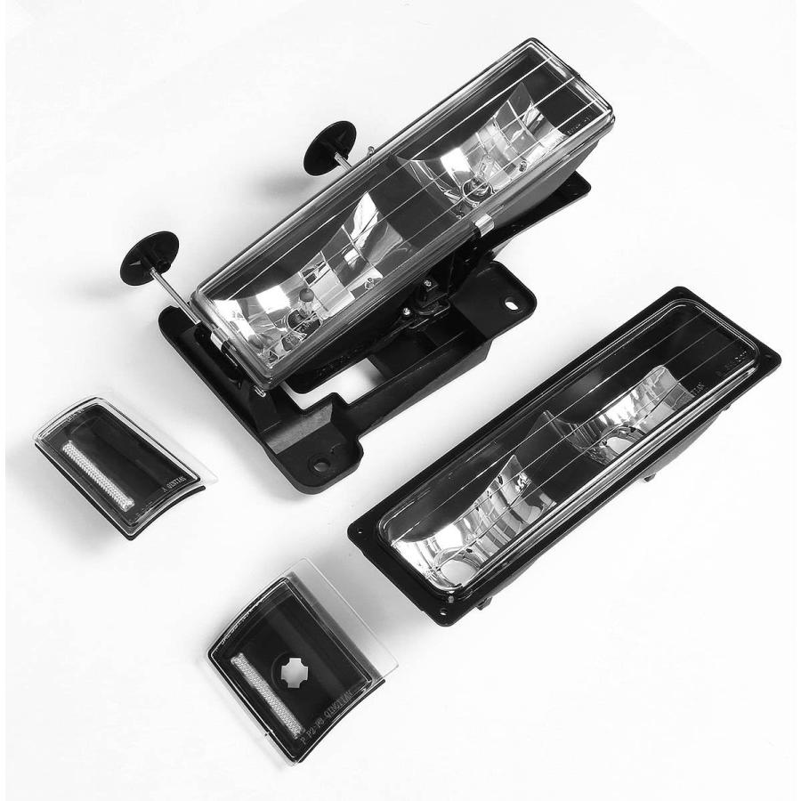 【並行輸入品】DNA Motoring HL-OH-8P-C10-3G-BK-CL1 ヘッドライトアセンブリ (運転席と助手席側)、ブラックハウジングの画像