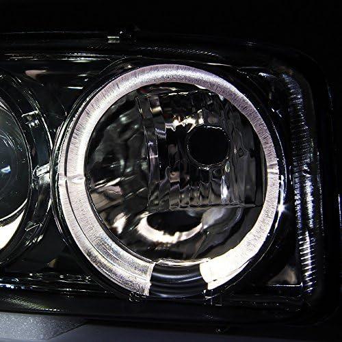 【並行輸入品】AKKON - For 2001-2006 GMC Sierra | Yukon XL | Denali Smoked Dual Halの画像