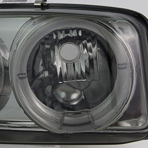 【並行輸入品】AKKON - For 2001-2006 GMC Sierra | Yukon XL | Denali Smoked Dual Halの画像