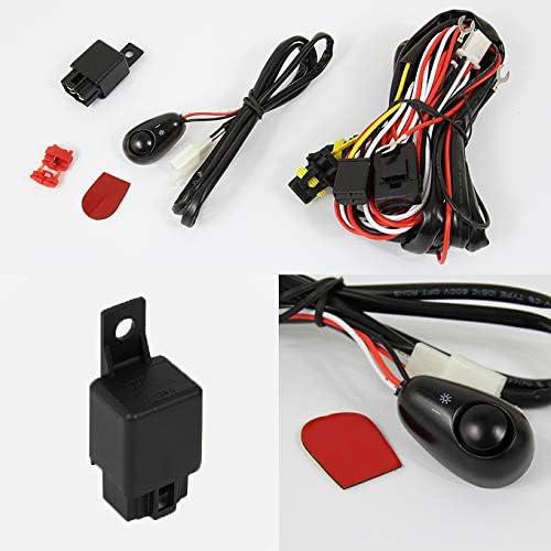 【並行輸入品】AKKON   ダッジ11-14充電器クロムハウジングヘッドライト+フォグライトスイッチ交換付きの画像