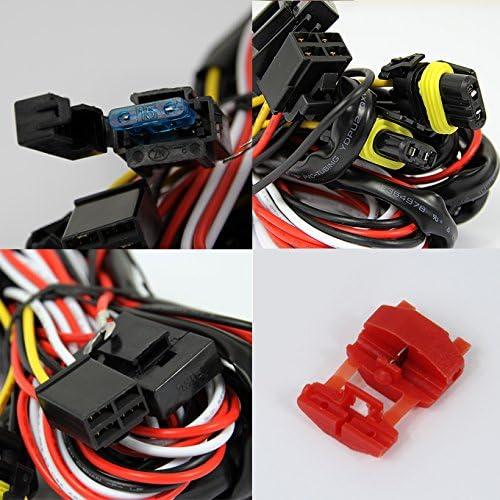 【並行輸入品】AKKON   ダッジ11-14充電器クロムハウジングヘッドライト+フォグライトスイッチ交換付きの画像