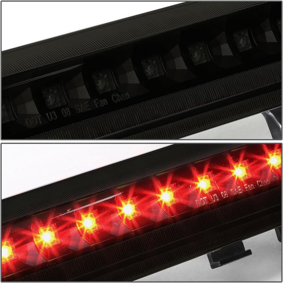 【並行輸入品】00-06 GMC ユーコン (XL) / シボレー タホ サバーバン フルLED テールライト+ 3Rd サードブレーキランプ スモーの画像