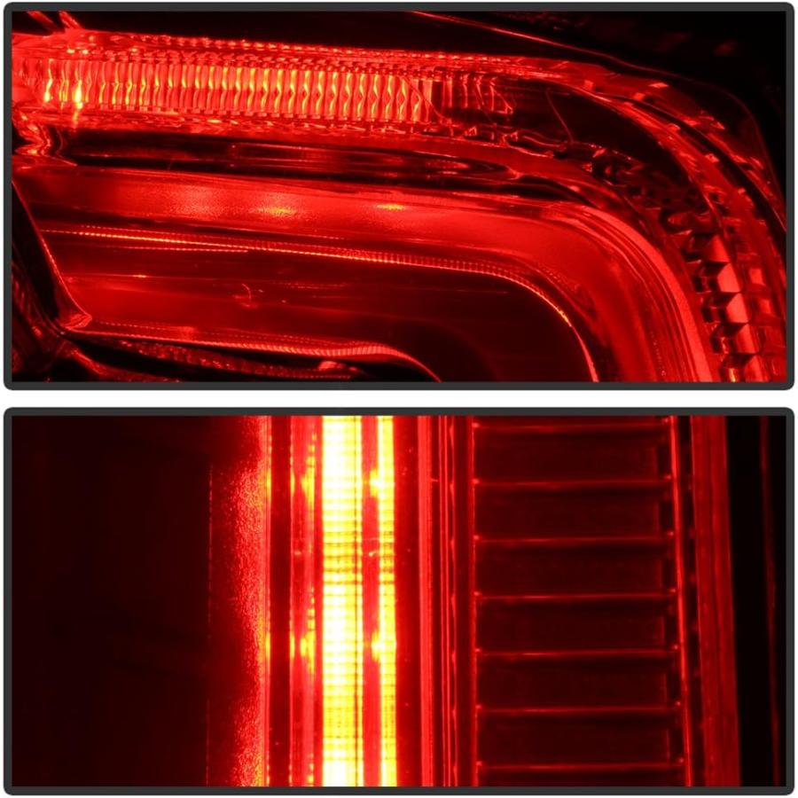 【並行輸入品】VIPMOTOZ 運転席側レッドレンズ OEスタイル LED 左テールライト ハウジングランプ アセンブリ 交換用 2013-2017_4