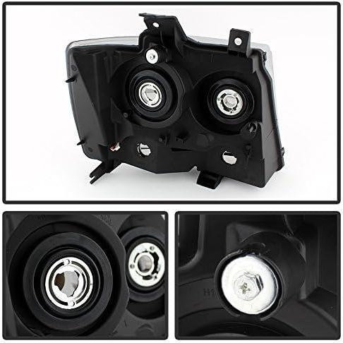 【並行輸入品】AKKON - [クリスタルスモークレンズ] 07-14 Chevy Suburban 1500 2500 Tahoe ヘッドライト +の画像