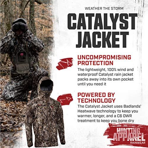 【並行輸入品】BadlandsメンズCatalystジャケット M マルチカラー Badlands Catalyst Rain Jacketの画像