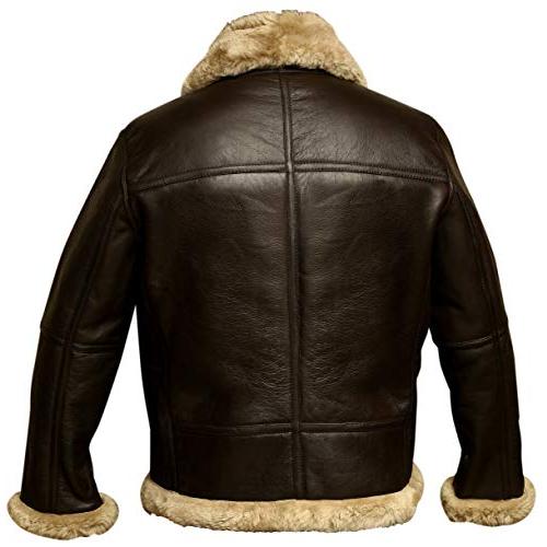 【並行輸入品】RSH Leathercraft OUTERWEAR メンズ US サイズ: Large カラー: ブラウン RAF Bomberの画像