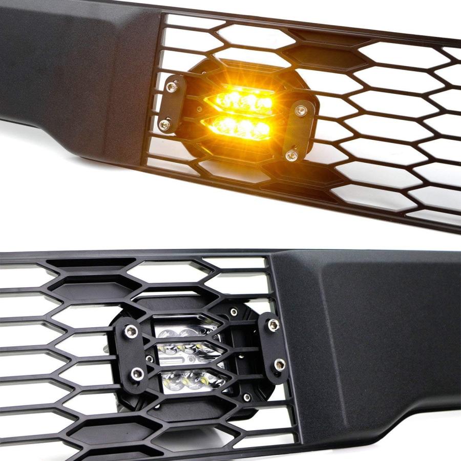 【並行輸入品】iJDMTOY Amber Yellow Flush Mount LED Pod Lamp Kit Compatible with Trの画像