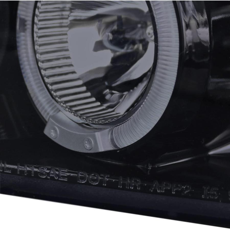【並行輸入品】Spec-D Tuning LT2LHP-RAM94JMG-TM ヘッドライト テールライト (光沢ブラック LED ヘイロー プロジェの画像