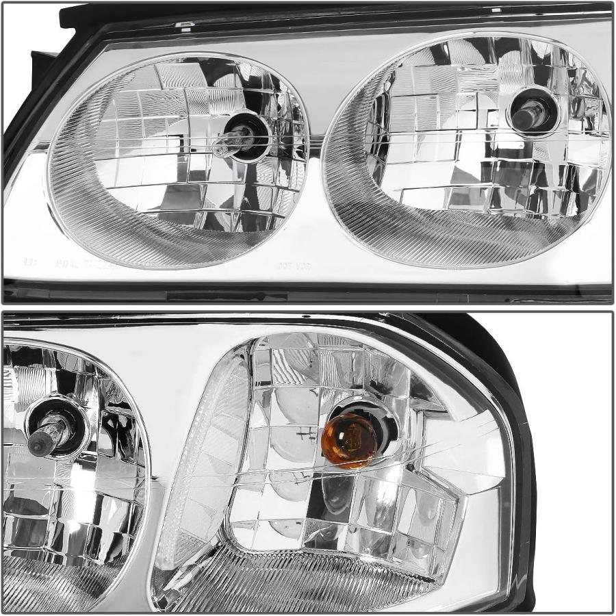 【並行輸入品】DNA Motoring HL-OH-CI00-CH-CL1 ヘッドライト (運転席と助手席側)の画像