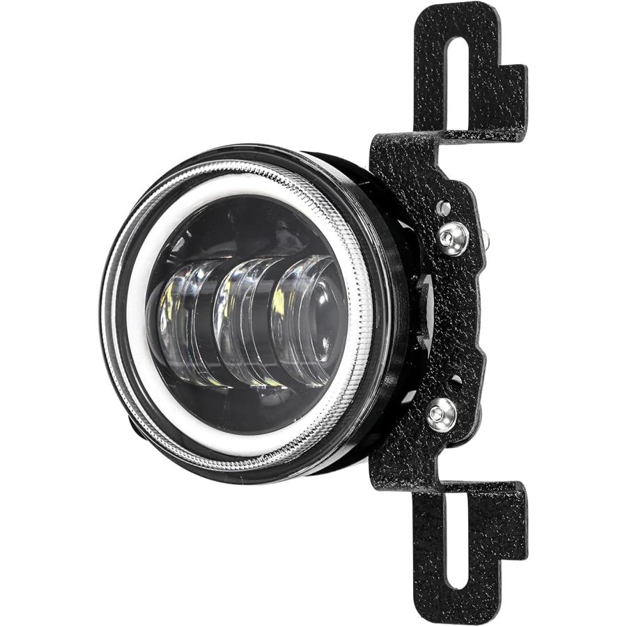 【並行輸入品】AUXMART 4インチ LED フォグライトバー マウントブラケット 2013-2017 Jeep Wrangler用 ハードロックの画像